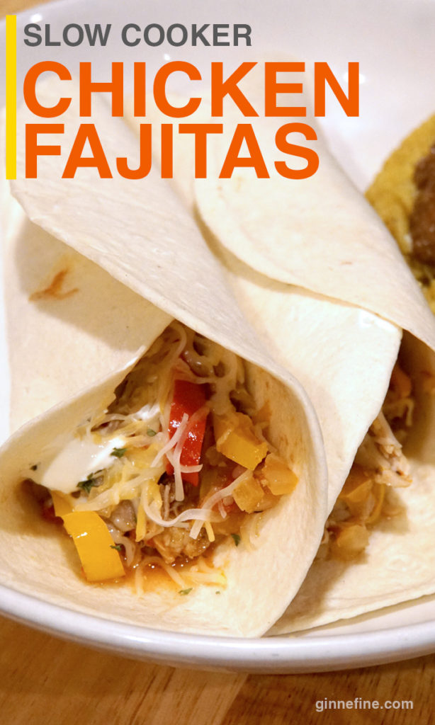 Slow Cooker Chicken Fajitas Ginnefine The Blog